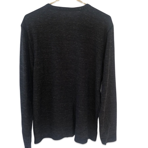 NWOT Men’s Sonoma Goods For Life Double Knit Crewneck Pullover Charcoal - Picture 6 of 12